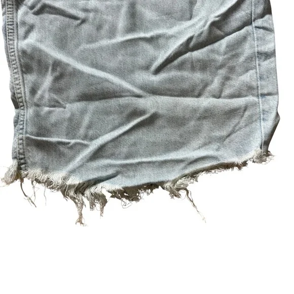 Free People Old West Slouchy High-Rise Wide Leg Jeans Canyon Blue NWT 31 and 32 - Picture 7 of 16